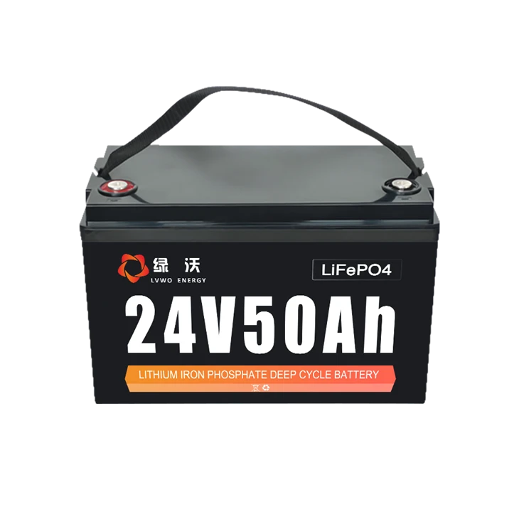 LVWO-24V 25.6V 50Ah LiFePO4 Lithium Battery
