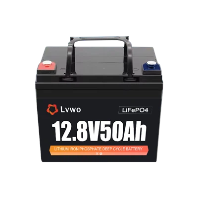 lvwo -12 v 12.8v 50ah LifePo4 Lithium Battery